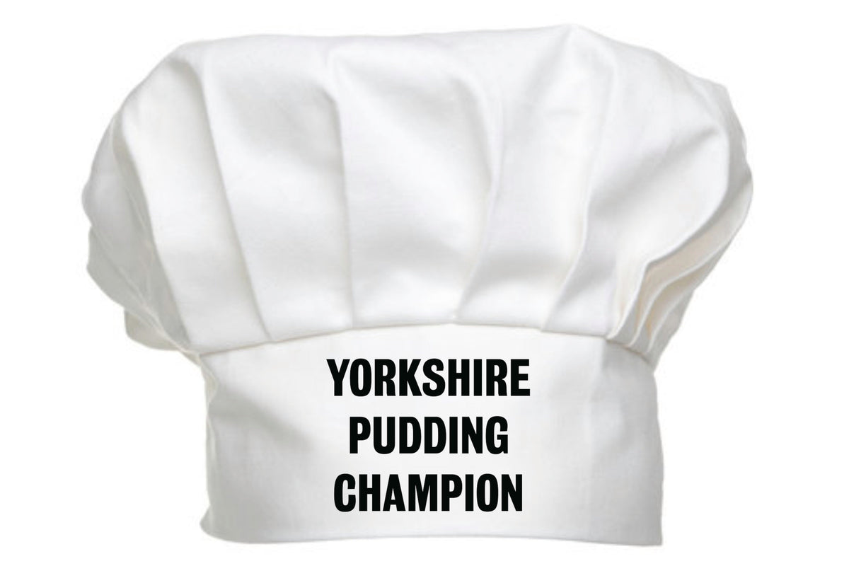 Yorkshire Pudding Champion Chefs Hat Yorkshire Gods Own County