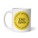 Yellow Lord Of The Rings Mug