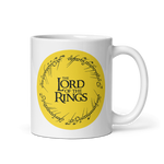 Yellow Lord Of The Rings Mug
