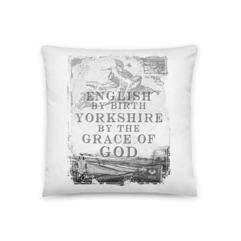 Yorkshire By The Grace Of God Cushion