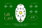 Yorkshire God's Own County Gift Card