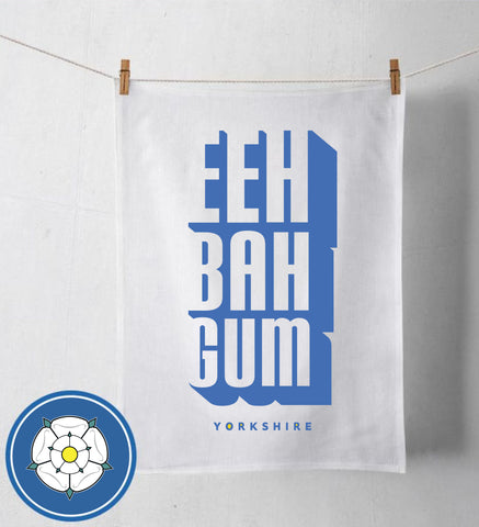Eeh Bah Gum Yorkshire Tea Towel
