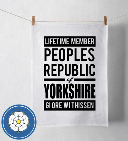 Peoples Republic Of Yorkshire Tea Towel