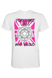 Yorkshire Lass and Proud white Yorkshire t shirt 