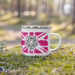 Yorkshire Pink Camping Mug