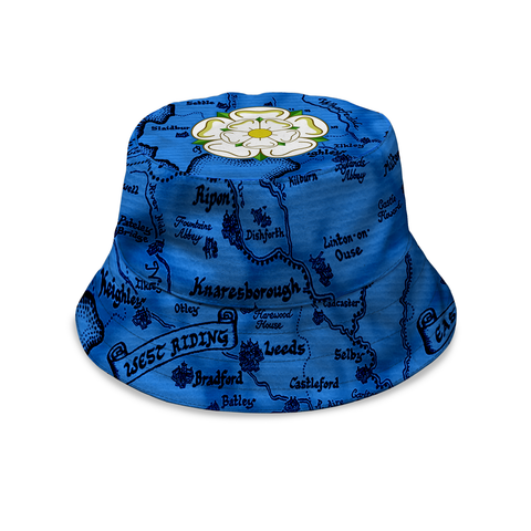 Yorkshire Map Bucket Hat