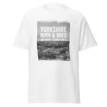 Yorkshire Born & Bred Wi Nowt Teken Owt T-Shirt (Black & White)