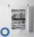 Yorkshire Sayings Tea Towel