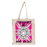 Yorkshire Lass & Proud Tote Bag