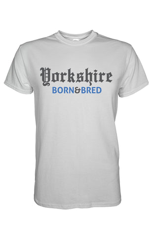 Yorkshire Born & Bred white Yorkshire T-Shirt 