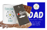 Fathers Day Mug, Yorkshire Chocolate & Card